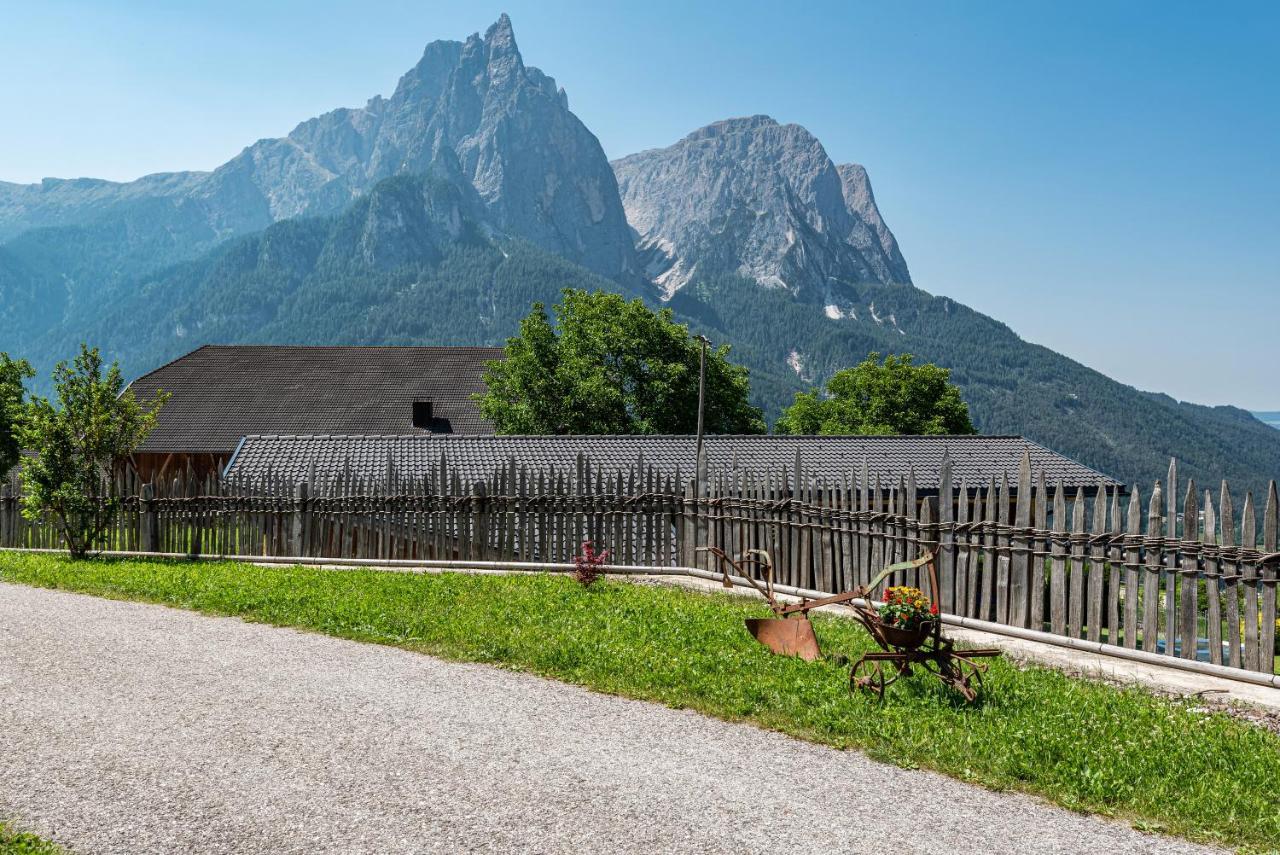 Schildberghof Ortler Lejlighed Siusi Eksteriør billede