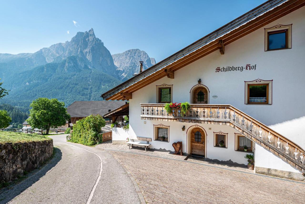 Schildberghof Ortler Lejlighed Siusi Eksteriør billede